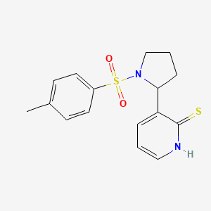 3-(1-Tosylpyrrolidin-2-yl)pyridine-2-thiol