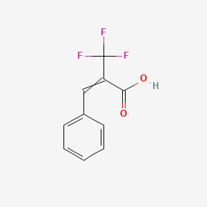 3-phenyl-2-(trifluoromethyl)prop-2-enoic acid