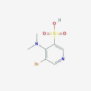 5-Bromo-4-(dimethylamino)pyridine-3-sulfonic acid