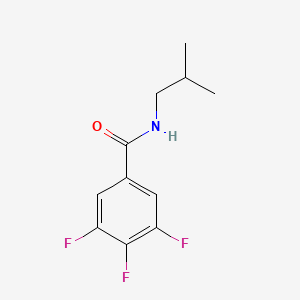 3,4,5-trifluoro-N-(2-methylpropyl)benzamide