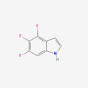 4,5,6-trifluoro-1H-indole