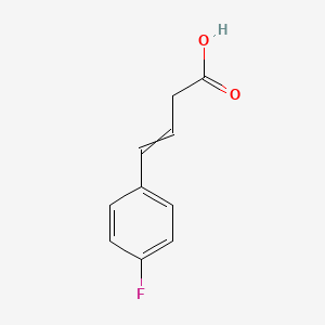 4-(4-fluorophenyl)but-3-enoic acid