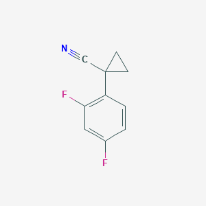 1-(2,4-Difluorophenyl)cyclopropanecarbonitrile