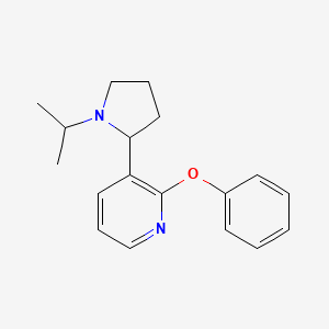 3-(1-Isopropylpyrrolidin-2-yl)-2-phenoxypyridine