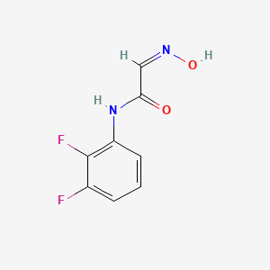 (E)-N-(2,3-Difluorophenyl)-2-(hydroxyimino)acetamide