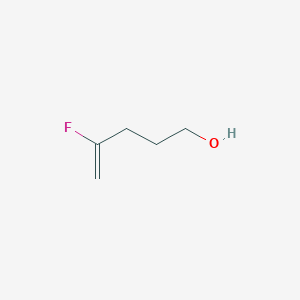 4-Fluoropent-4-en-1-ol