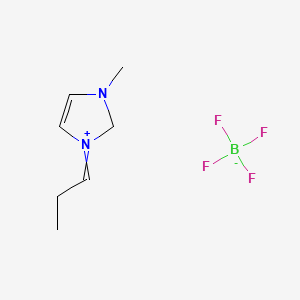 1-methyl-3-propylidene-2H-imidazol-3-ium;tetrafluoroborate