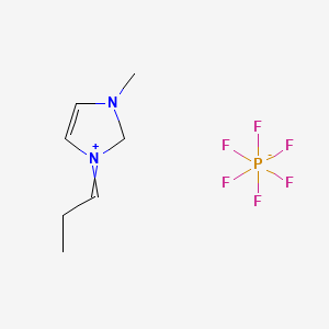 1-methyl-3-propylidene-2H-imidazol-3-ium;hexafluorophosphate