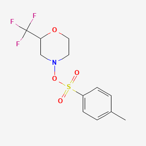 [2-(Trifluoromethyl)morpholin-4-yl] 4-methylbenzenesulfonate