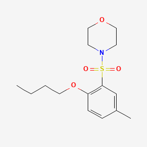 4-[(2-Butoxy-5-methylphenyl)sulfonyl]morpholine