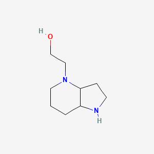 2-{octahydro-1H-pyrrolo[3,2-b]pyridin-4-yl}ethan-1-ol