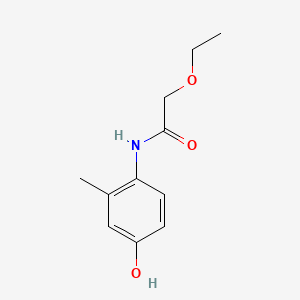 2-ethoxy-N-(4-hydroxy-2-methylphenyl)acetamide