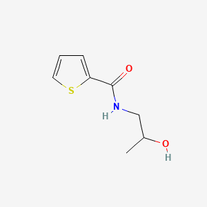 molecular formula C8H11NO2S B1182389 N-(2-hydroxypropyl)-2-thiophenecarboxamide 