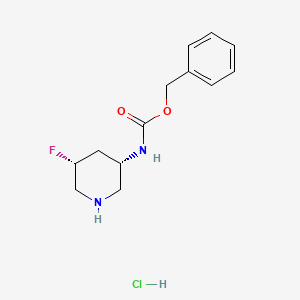 Benzyl ((3,5-Cis)-5-Fluoropiperidin-3-Yl)Carbamate Hydrochloride