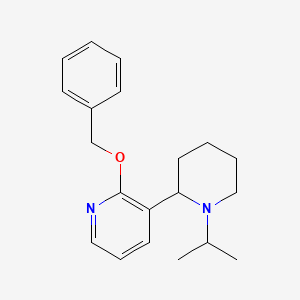 2-(Benzyloxy)-3-(1-isopropylpiperidin-2-yl)pyridine