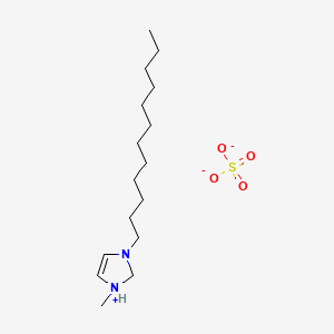 molecular formula C16H33N2O4S- B11823972 3-Dodecyl-1-methyl-1,2-dihydroimidazol-1-ium;sulfate 