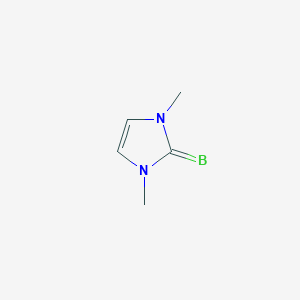 molecular formula C5H8BN2 B11824000 CID 50911035 