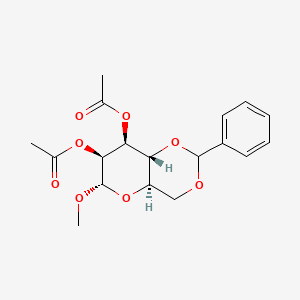 Methyl 2,3-DI-O-acetyl-4,6-O-benzylidene-A-D-mannopyranoside