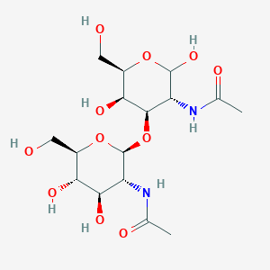 2-Acetamido-2-deoxy-3-O-(2-acetamido-2-deoxy-B-D-glucopyranosyl)-D-galactopyranose