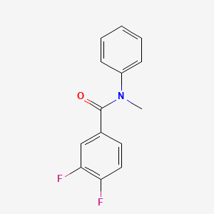 molecular formula C14H11F2NO B1182436 3,4-difluoro-N-methyl-N-phenylbenzamide 