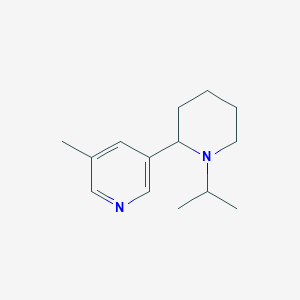 3-(1-Isopropylpiperidin-2-yl)-5-methylpyridine