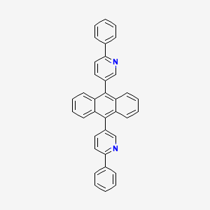 9,10-Bis(6-phenylpyridin-3-yl)anthracene