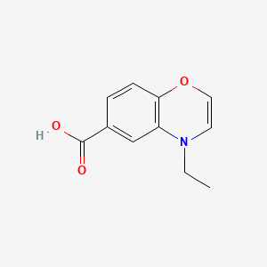 4-Ethyl-1,4-benzoxazine-6-carboxylic acid