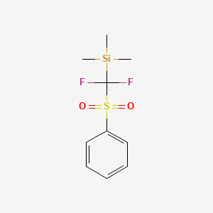 [Difluoro(phenylsulfonyl)methyl]trimethyl-silane