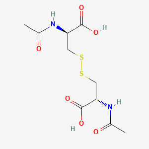 (2S)-3-{[(2R)-2-carboxy-2-acetamidoethyl]disulfanyl}-2-acetamidopropanoic acid