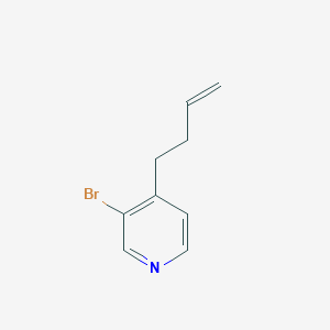 3-Bromo-4-(but-3-enyl)pyridine