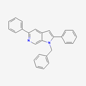 1-Benzyl-2,5-diphenyl-1H-pyrrolo[2,3-c]pyridine