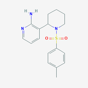 3-(1-Tosylpiperidin-2-yl)pyridin-2-amine