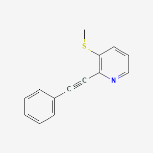 3-(Methylthio)-2-(phenylethynyl)pyridine