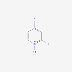 molecular formula C5H3F2NO B11824871 2,4-Difluoropyridine 1-oxide 