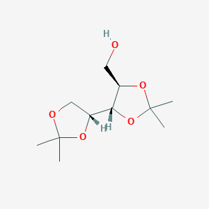 [(4R,5S)-5-[(4R)-2,2-dimethyl-1,3-dioxolan-4-yl]-2,2-dimethyl-1,3-dioxolan-4-yl]methanol