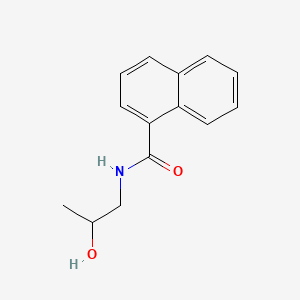 molecular formula C14H15NO2 B1182499 N-(2-hydroxypropyl)-1-naphthamide 