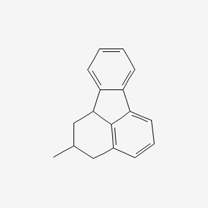 molecular formula C17H16 B11825060 1,2,3,10b-Tetrahydro-2-methylfluoranthene 