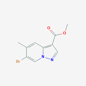 Methyl 6-bromo-5-methylpyrazolo[1,5-a]pyridine-3-carboxylate