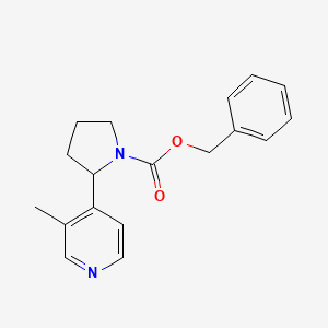 Benzyl 2-(3-methylpyridin-4-yl)pyrrolidine-1-carboxylate