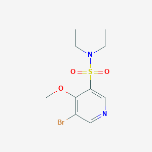 5-Bromo-N,N-diethyl-4-methoxypyridine-3-sulfonamide