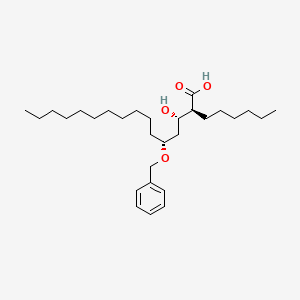 (2S,3S,5R)-5-(benzyloxy)-2-hexyl-3-hydroxyhexadecanoic acid