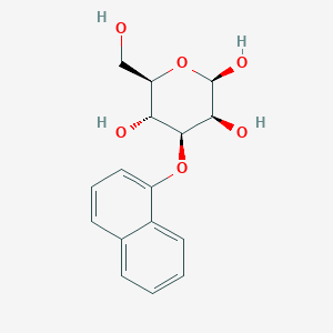 molecular formula C16H18O6 B11825429 2-Naphthylb-D-mannopyranoside 