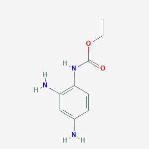 molecular formula C9H13N3O2 B11825465 Ethyl (2,4-diaminophenyl)carbamate CAS No. 53189-44-9