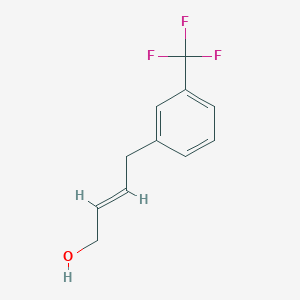 (E)-4-(3-(trifluoromethyl)phenyl)but-2-en-1-ol