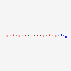 molecular formula C19H39N3O9 B11825631 m-PEG9-azide 