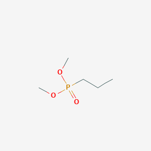 molecular formula C5H13O3P B118257 膦酸，丙基，二甲酯 CAS No. 18755-43-6