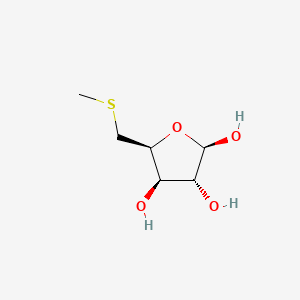 (2R,3R,4R,5S)-5-((Methylthio)methyl)tetrahydrofuran-2,3,4-triol