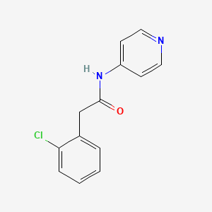molecular formula C13H11ClN2O B1182576 2-(2-chlorophenyl)-N-(4-pyridinyl)acetamide 