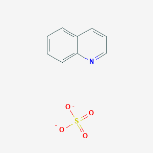 molecular formula C9H7NO4S-2 B11825766 Quinoline;sulfate 