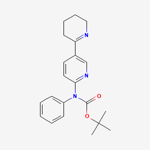 tert-Butyl phenyl(3,4,5,6-tetrahydro-[2,3'-bipyridin]-6'-yl)carbamate